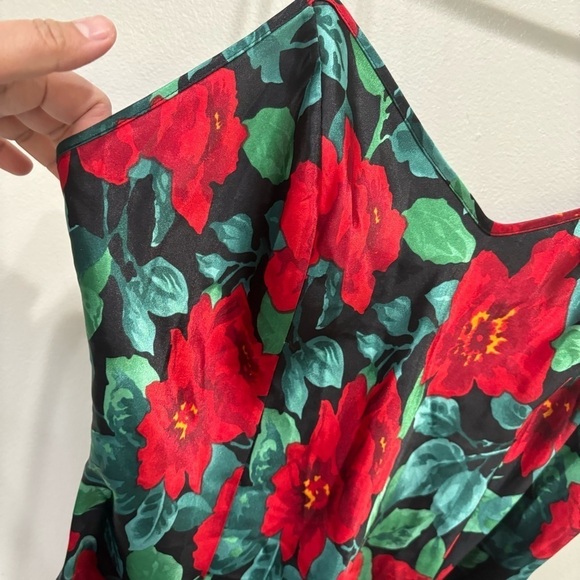 Vintage Victoria’s Secret Gold Label Slip Gown Dress Lace Floral Size Medium - Picture 4 of 12